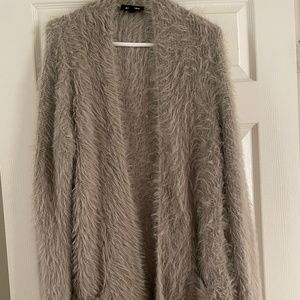 Faux Fur Cardigan